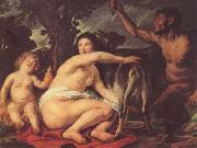 Jacob Jordaens, Jacob Jordaens. The Infant Jupiter Fed by the Goat Amalthea.